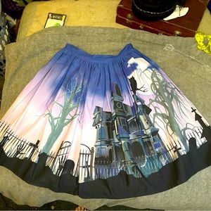 Unique Vintage Haunted House Swing Skirt! Worn Once! With Pockets!